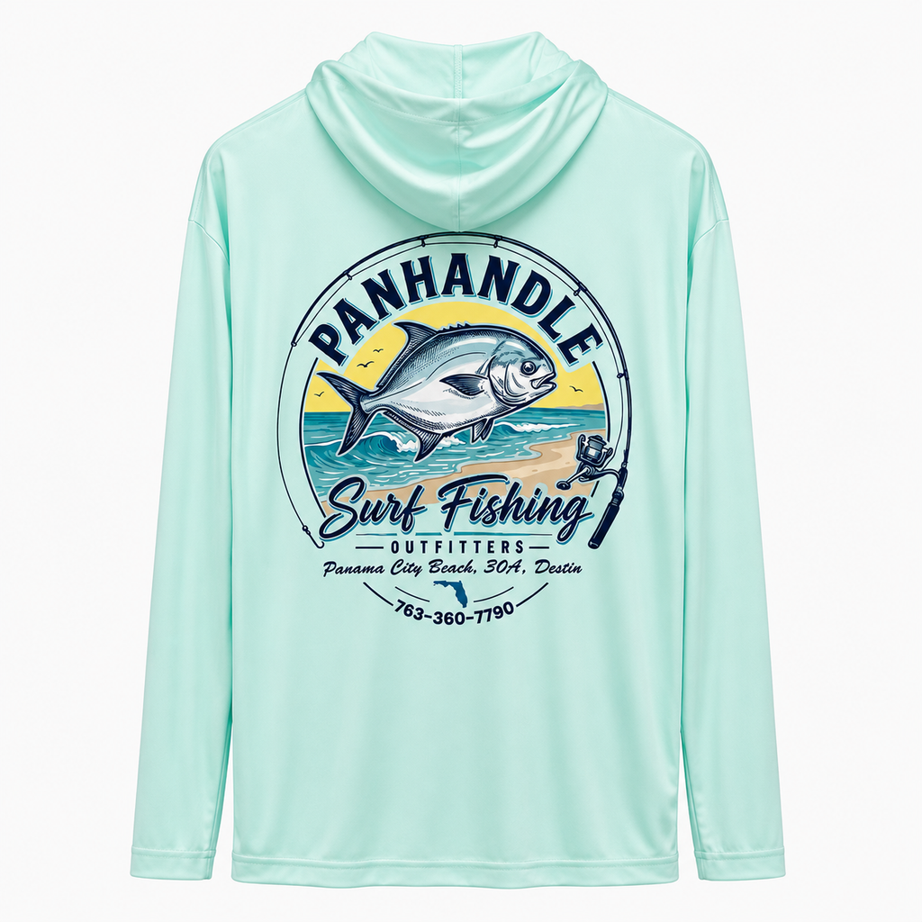 Panhandle Hooded Performance Fishing Shirt – UPF 50+