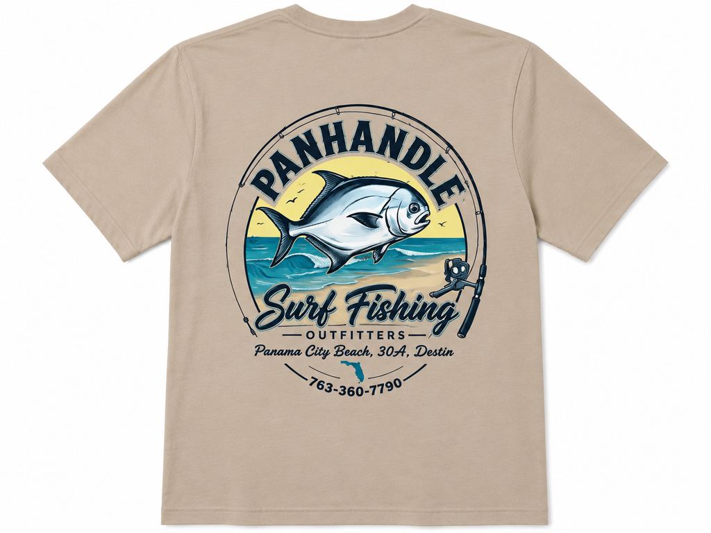 Panhandle Surf Fishing Outfitters T-Shirt