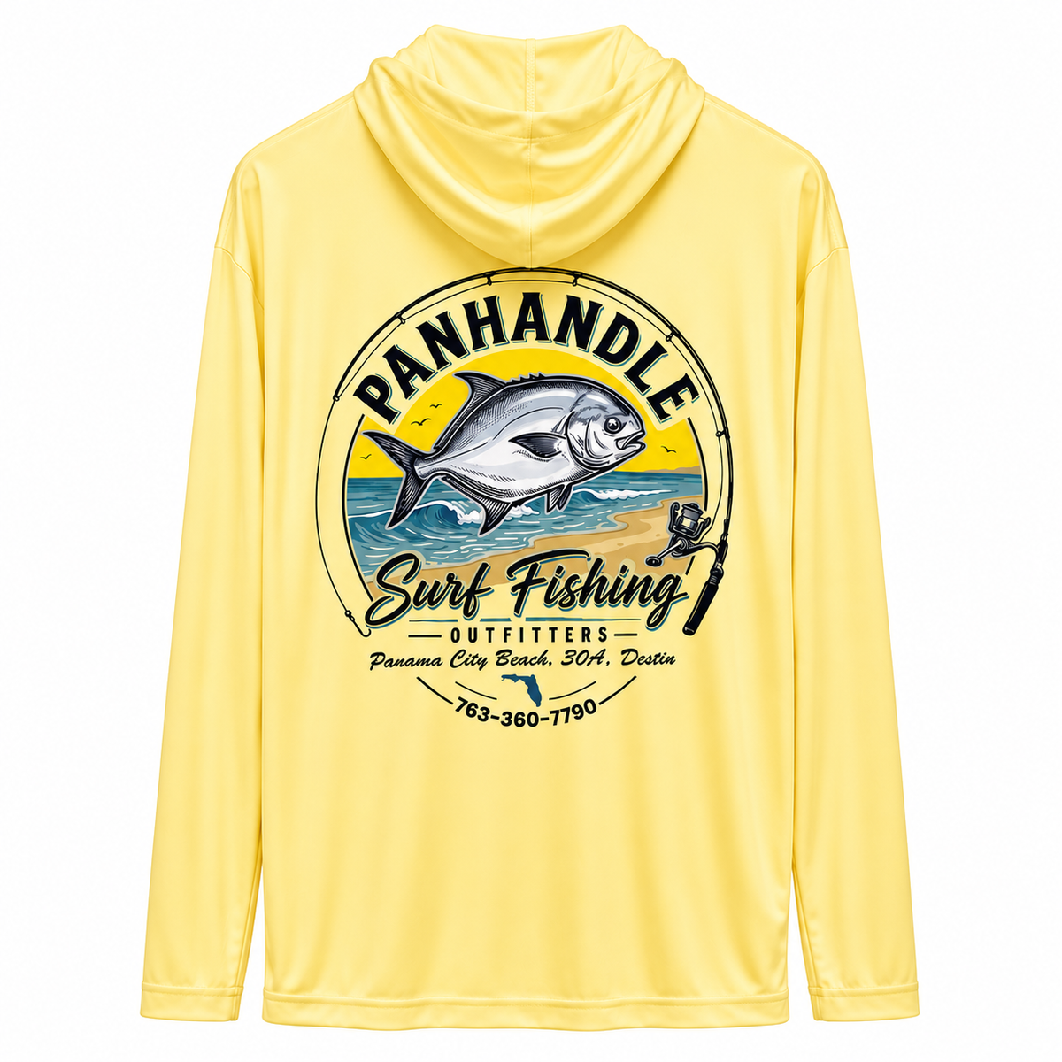 Panhandle Hooded Performance Fishing Shirt – UPF 50+