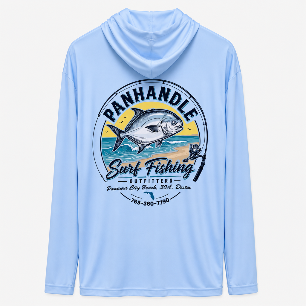 Panhandle Hooded Performance Fishing Shirt – UPF 50+