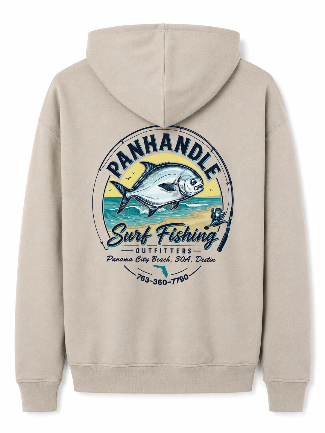 Panhandle Surf Fishing Outfitters Premium Performance Hoodie