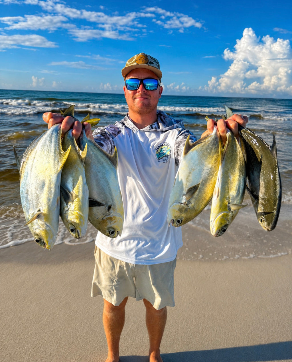 Panhandle Camo Hooded Performance Fishing Shirt – UPF 50+