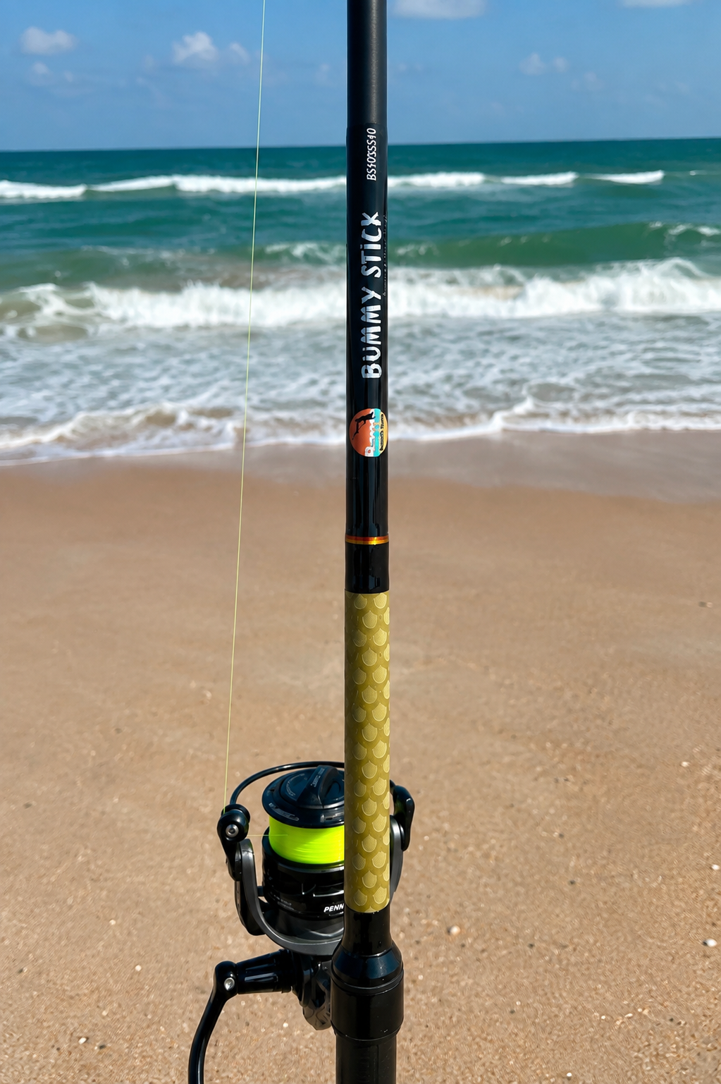 Ninja Tackle 10′ Bummy Stick Surf Rod