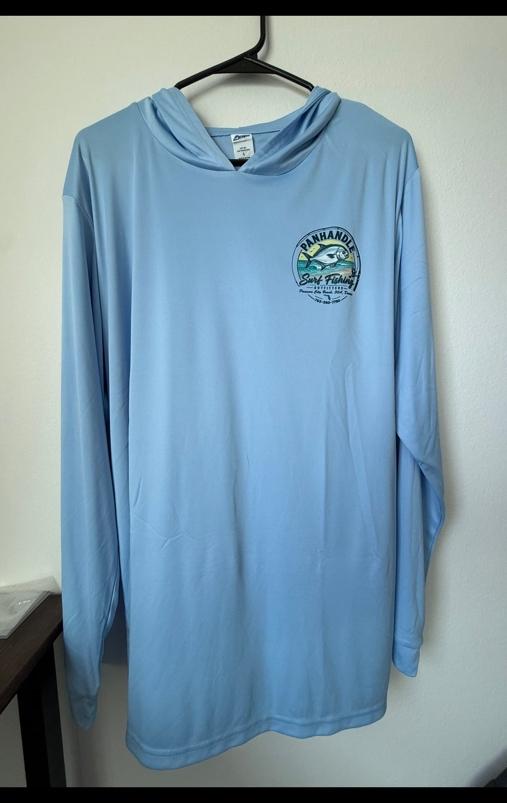 Panhandle Surf Fishing Outfitters Long Sleeve SPF Hooded Shirt