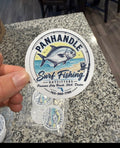 Panhandle Surf Fishing Outfitters Circle Sticker